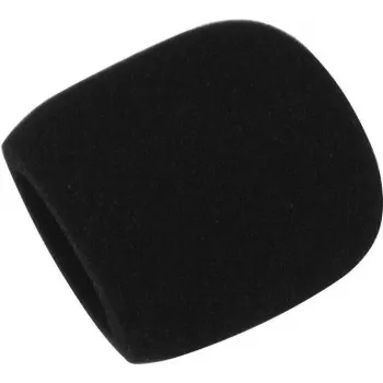Microfoon-windkap Omnitronic 6000621N, zwart, voor microfoonkoppen Ø40–50 mm