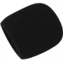 Microfoon-windkap Omnitronic 6000621N, zwart, voor microfoonkoppen Ø40–50 mm