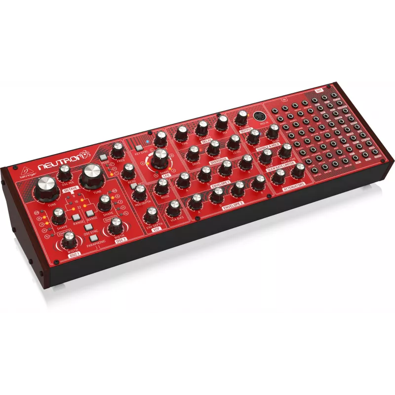 Behringer NEUTRON analoge synthesizer, rood