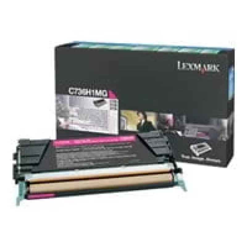 Lexmark - tonercartridge - hoge capaciteit - 1 x magenta - 10000 pagina's - LRP / LCCP (0C736H1MG)