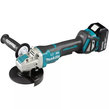 Makita DGA519RTJ - haakse slijper - accu - 125 mm - 2 accu's - 18 V (DGA519RTJ)