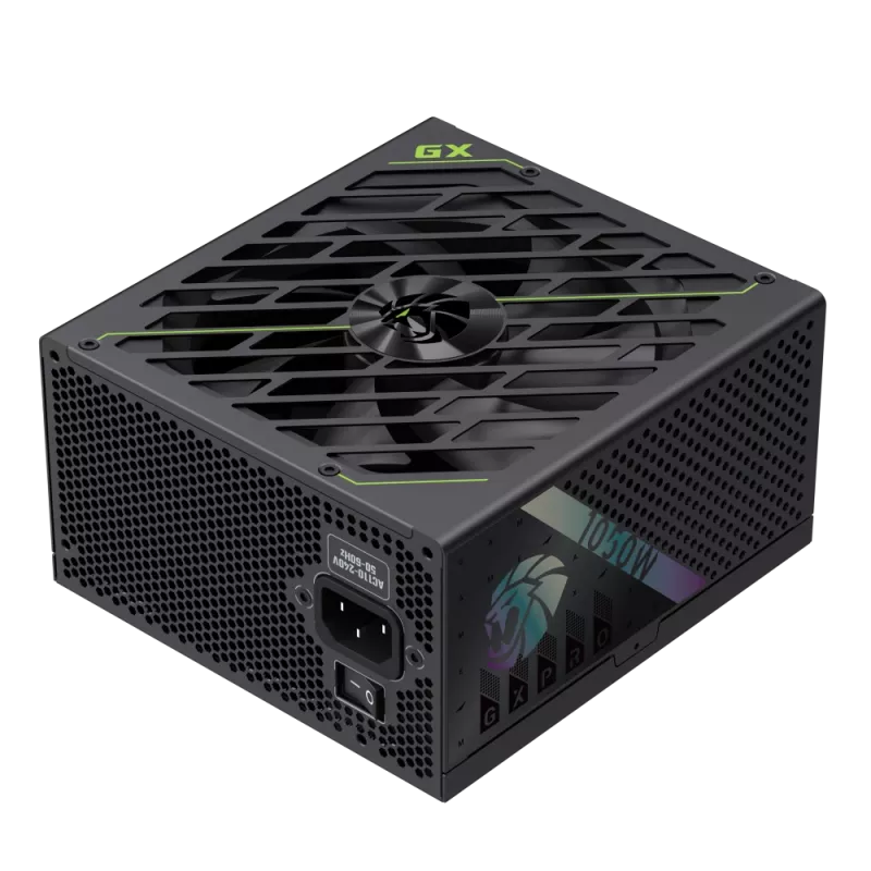 Gamemax voeding, 80 PLUS, Gold | GX PRO 1050G | 1050 W | volledig modulair