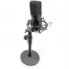 USB-condensatormicrofoon, studiomodel zwart