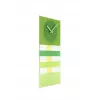 NeXtime wandklok 2855gn Bold Stripes, 19 x 38 cm, wand, groen
