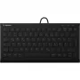 KeySonic KSK-5011ELC (DE) toetsenbord thuis USB QWERTZ Duits zwart