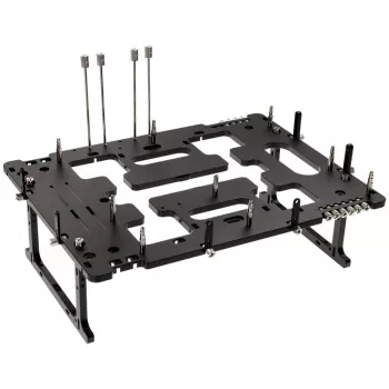 Benchtable Streacom BC1 V2 zwart ATX-ondersteuning aluminium