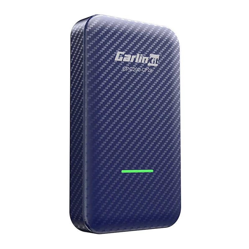 Carlinkit 4.0 CPC200-CP2A draadloze adapter voor Apple CarPlay en Android Auto, wifi 5150-5250/5725-5850 MHz, Bluetooth 5.2, USB-C, blauw