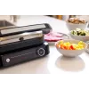 Contactgrill SEVINI Pro, KG 2395 (zilver/zwart, 1.800 watt)