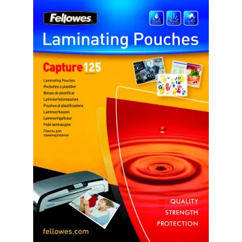 Fellowes A6 glossy 125 micron lamineerhoezen – 100-pack
