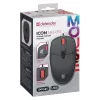 Muis DEFENDER ICON MB-057 OPTICAL 1000dpi 3P ZWART STILLE KLIK