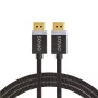 DisplayPort-kabel Savio CL-165 1 m zwart