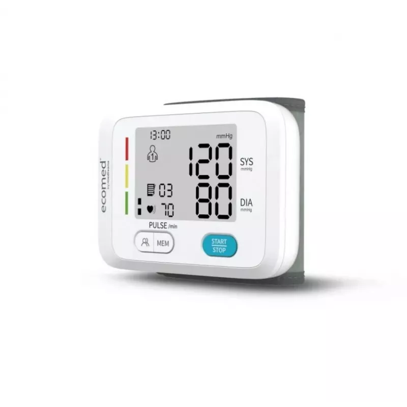Ecomed BW-83E Polsbloeddrukmeter, automatisch, 2 gebruikers