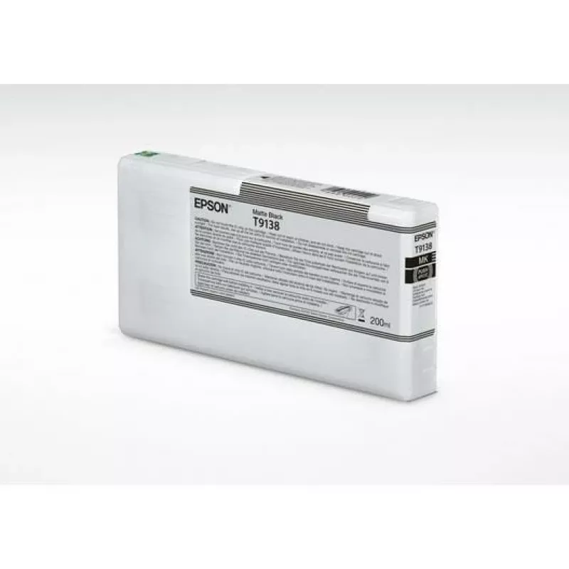 Inktpatroon Epson T9138 matzwart 200 ml – matzwarte inktpatroon