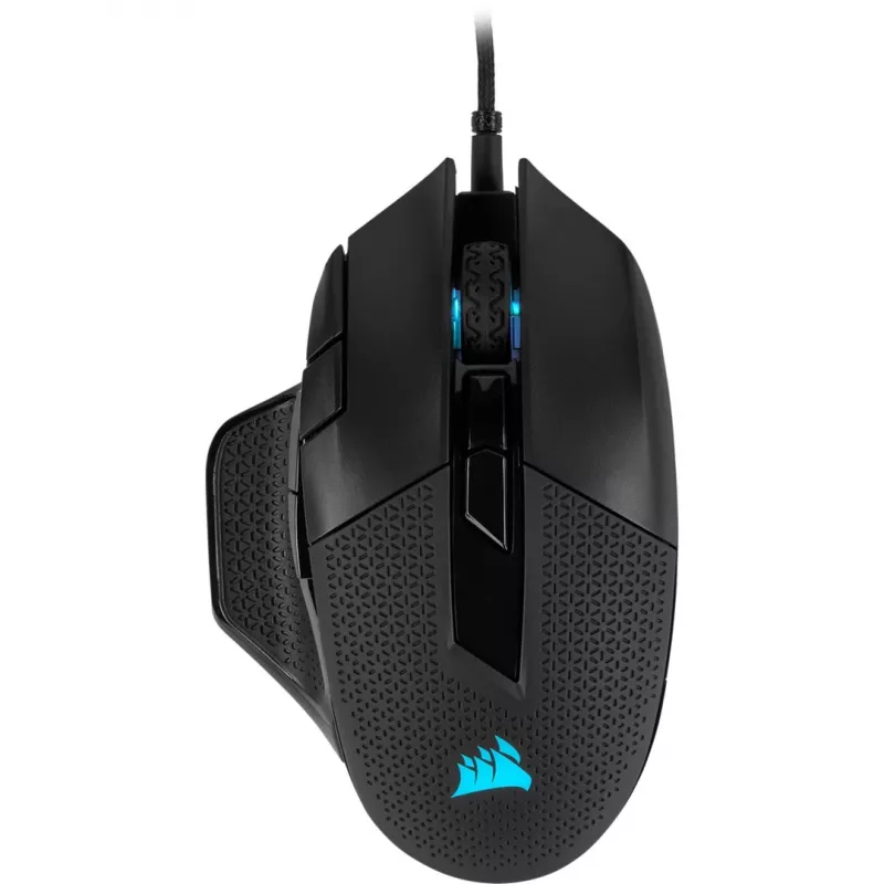 Corsair Nightsword RGB muis voor rechtshandigen USB Type-A optisch 18000 DPI
