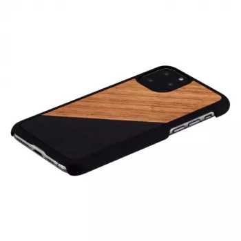 Smartphonehoesje man and wood voor iPhone 11 Pro — western zwart