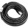 Ethernetkabel Omnitronic CAT‑5 1 m, zwart