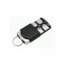 Afstandsbediening Olympia 5919 voor beveiligingssystemen, RF draadloze interface, 4 drukknoppen, zilver/zwart