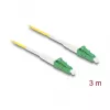 DeLOCK InfiniBand/glasvezelkabel 3 m LC LC/APC geel 9 µm
