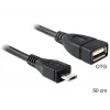 USB-kabel DeLOCK 50 cm Micro-USB B USB 2.0 A 83183
