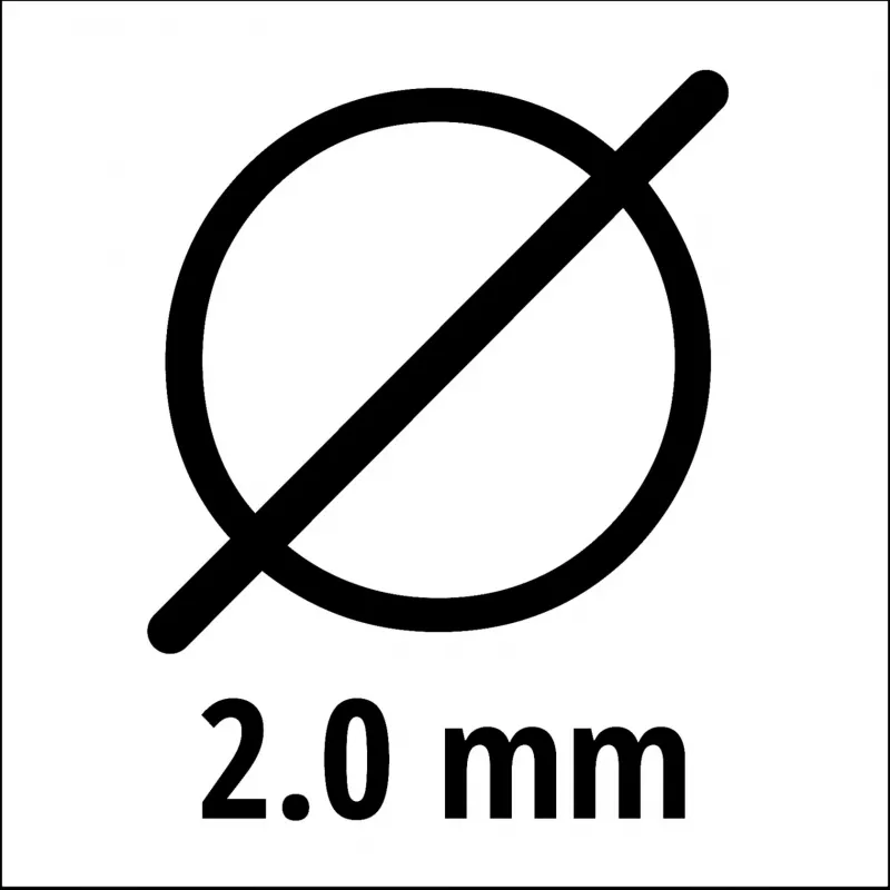 Trimmerdraad EINHELL Super Cut Line 2,0 mm, model 3436653, 2,0 mm diameter
