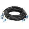 Digitus vooraf geassembleerde glasvezel universele breakout-kabel, 12 vezels, LC/UPC, 50 m