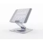 Laptop-riser-standaard GEMBIRD NBS-DR1-01 – draaibare basis, in hoogte verstelbaar, Space Grey