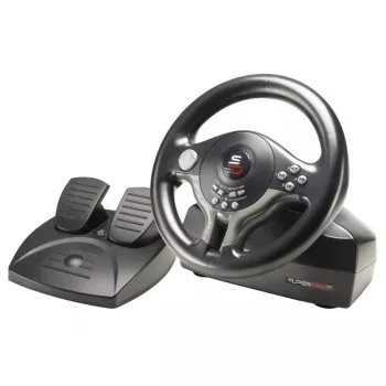Stuurwiel + pedalen Subsonic SV200 zwart grijs USB 180°-rotatie