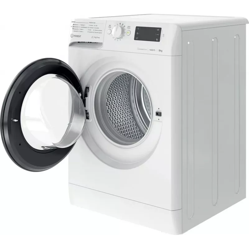 Wasmachine INDESIT MTWE81495WBPL 8 kg, 1400 t/min, energie-efficiëntieklasse B