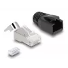 DeLOCK 66903 kabelverbinder RJ-45 zwart metaalachtig stekker 25 stuks