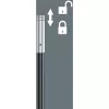 Wera 393 S bithouder extra slank met flexibele schacht (05028161001)
