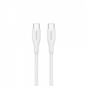 CANYON kabel CC60SC10 C-C 60W 1m siliconen wit