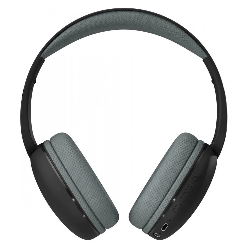 Defender FreeMotion B480 63480 draadloze on-ear koptelefoon, Bluetooth 5.3, USB-C, AUX, microSD, tot 14 uur, 20-20000 Hz, zwart