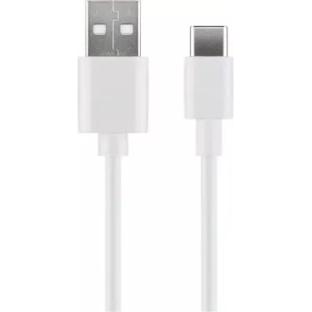 Microconnect USB3.1CCHAR2W USB-kabel USB 2.0 2 m USB A USB C wit