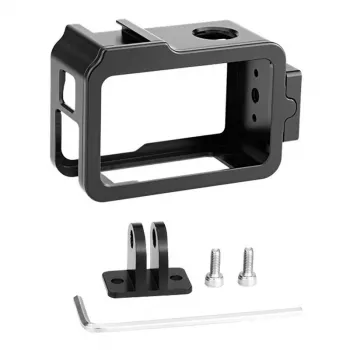 Metalen kooi PULUZ voor DJI Osmo Action 4/3 met accessoireschoen, model PU928B
