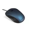 ModeCom MC-M10S - muis - optisch - 3 knoppen - bedraad - USB - blauw