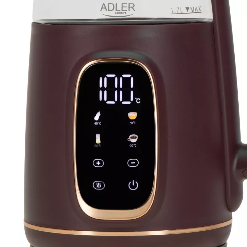 ADLER AD 1305 bordeauxrode waterkoker