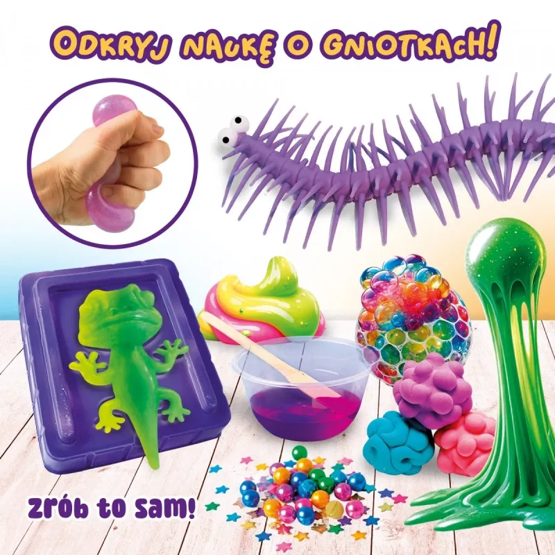 Educatieve laboratoriumspelset Liscianigiochi set Slumi wetenschapslab van de knijpers 304-PL110339