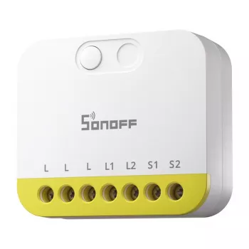 Tweekanaals mini-schakelaar zonder N Sonoff MINI-ZB2GS-L ZigBee