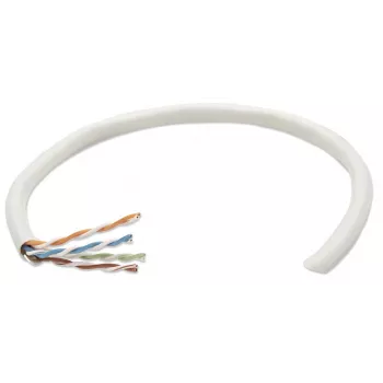 Intellinet netwerk Cat5e bulk-kabel, 24 AWG, massieve draad, 305 m, grijs, CCA, U/UTP, doos