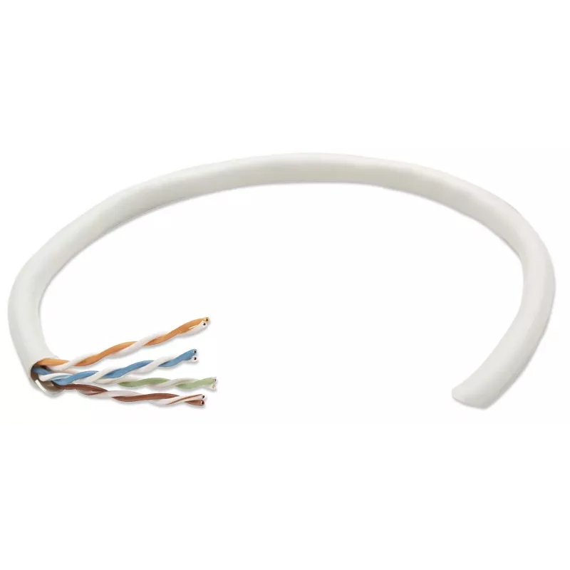 Intellinet 362320 Cat5e U/UTP installatiekabel, massieve draad, CCA, 305 m, grijs