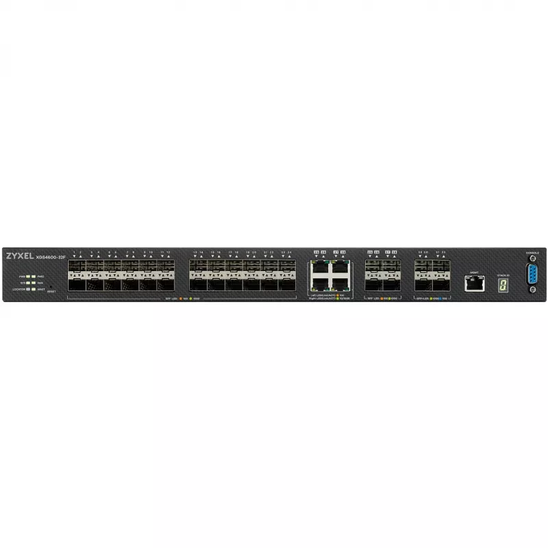 Zyxel XGS4600-32F managed L3 zwart