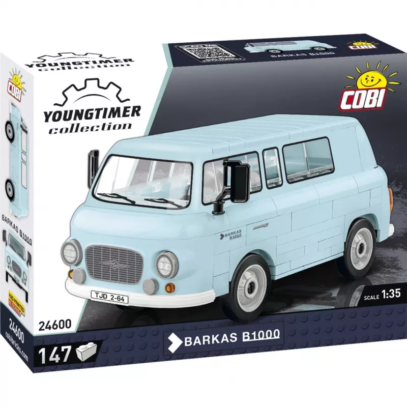 Constructiespeelgoed Cobi Barkas B1000 24600 modelbouwpakket schaal 1:35, gedetailleerde bouwstenen