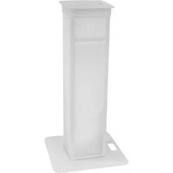Podiumstandaardafdekking EUROLITE 32000053 wit – variabele pasvorm voor standaardset