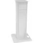 Podiumstandaardafdekking EUROLITE 32000053 wit – variabele pasvorm voor standaardset