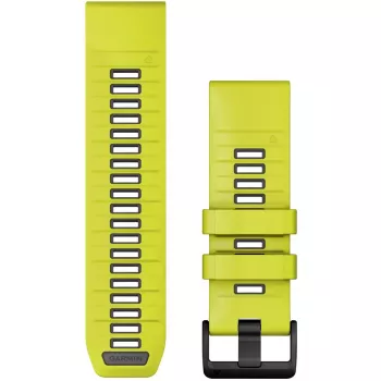 Band Garmin QuickFit 010-13393-08 graphite geel