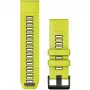 Band Garmin QuickFit 010-13393-08 graphite geel