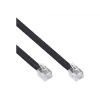 InLine modulaire kabel RJ12 stekker / stekker 6P6C 20m