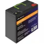 Qoltec 53702 LiFePO4 lithium-ijzerfosfaat-accu | 12,8V | 24Ah | 307,2Wh | BMS