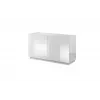 Cama sideboard 2D REJA wit glanzend/wit glanzend