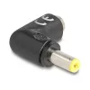 Kabelconnector DeLOCK 80795 DC 5,5 x 2,1 zwart stekker/bus